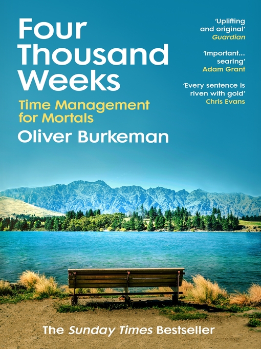 Cover of Four Thousand Weeks